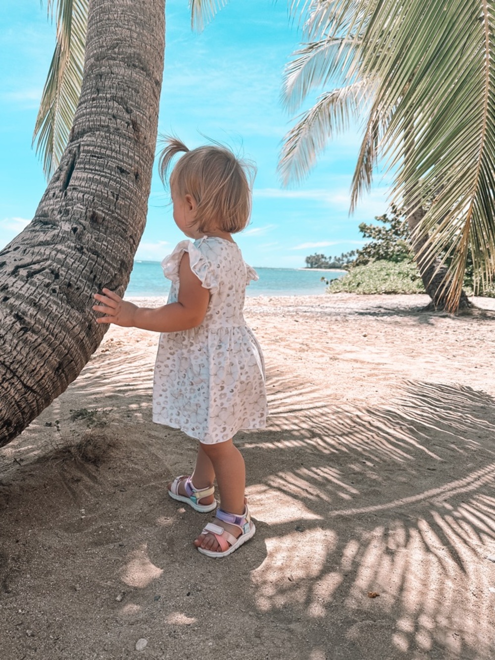 3T Toddler Girl Bamboo Dress Summer Spring Baby Clothes Tropical Leopard Print